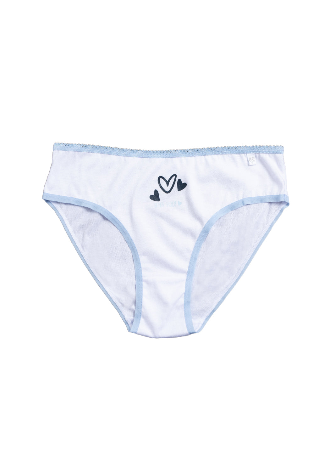 PACK BIKINI ALGODÓN AZUL TEENS MUJER