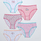 PACK 5 BIKINI DE ALGODÓN ROSADO DE TEENS MUJER