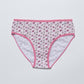 PACK 5 BIKINI DE ALGODÓN ROSADO DE TEENS MUJER