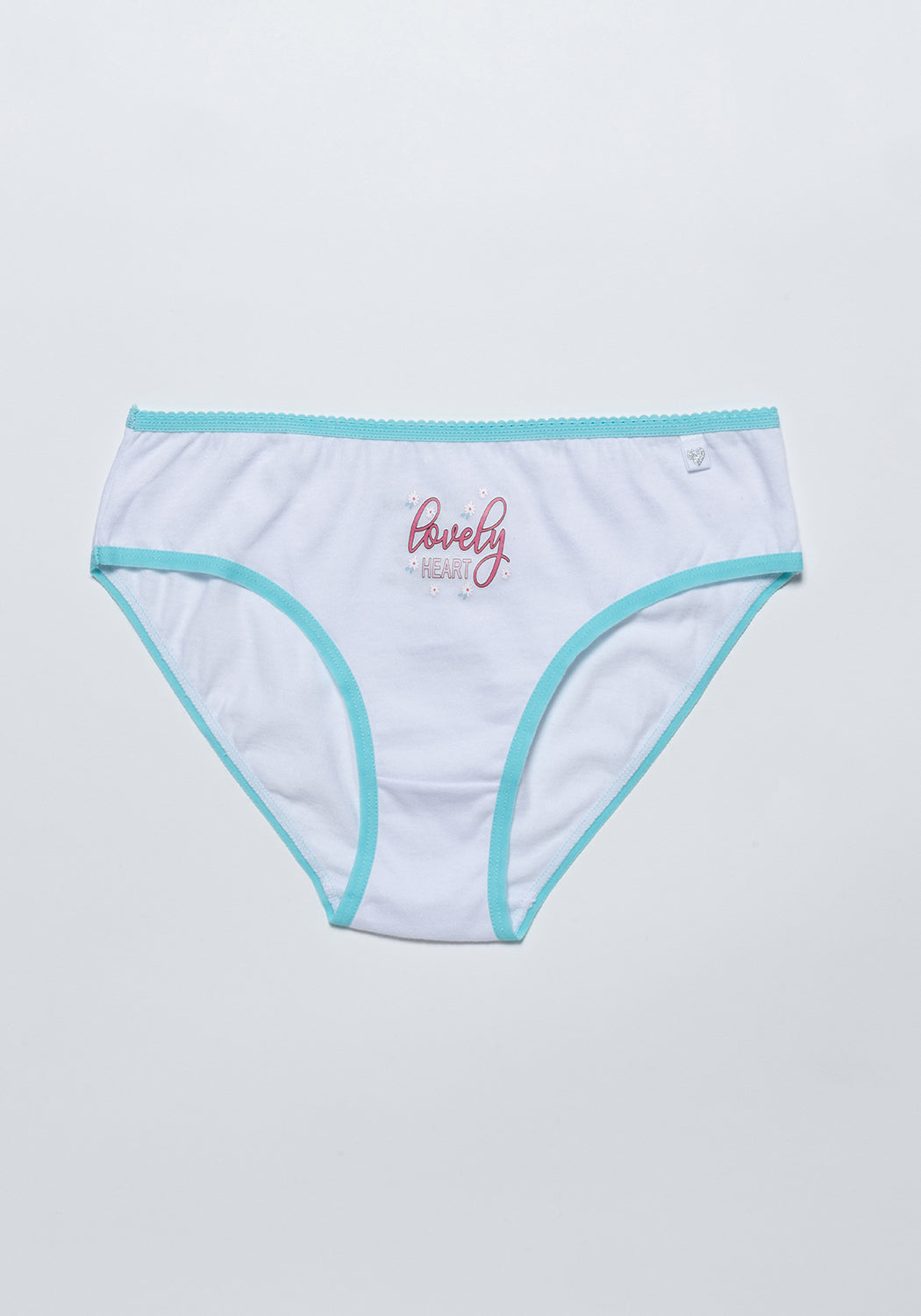PACK 5 BIKINI DE ALGODÓN ROSADO DE TEENS MUJER