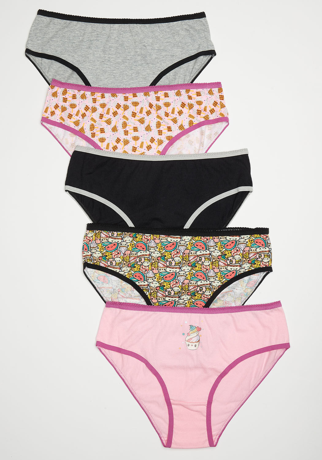 PACK 5 BIKINI ALGODÓN