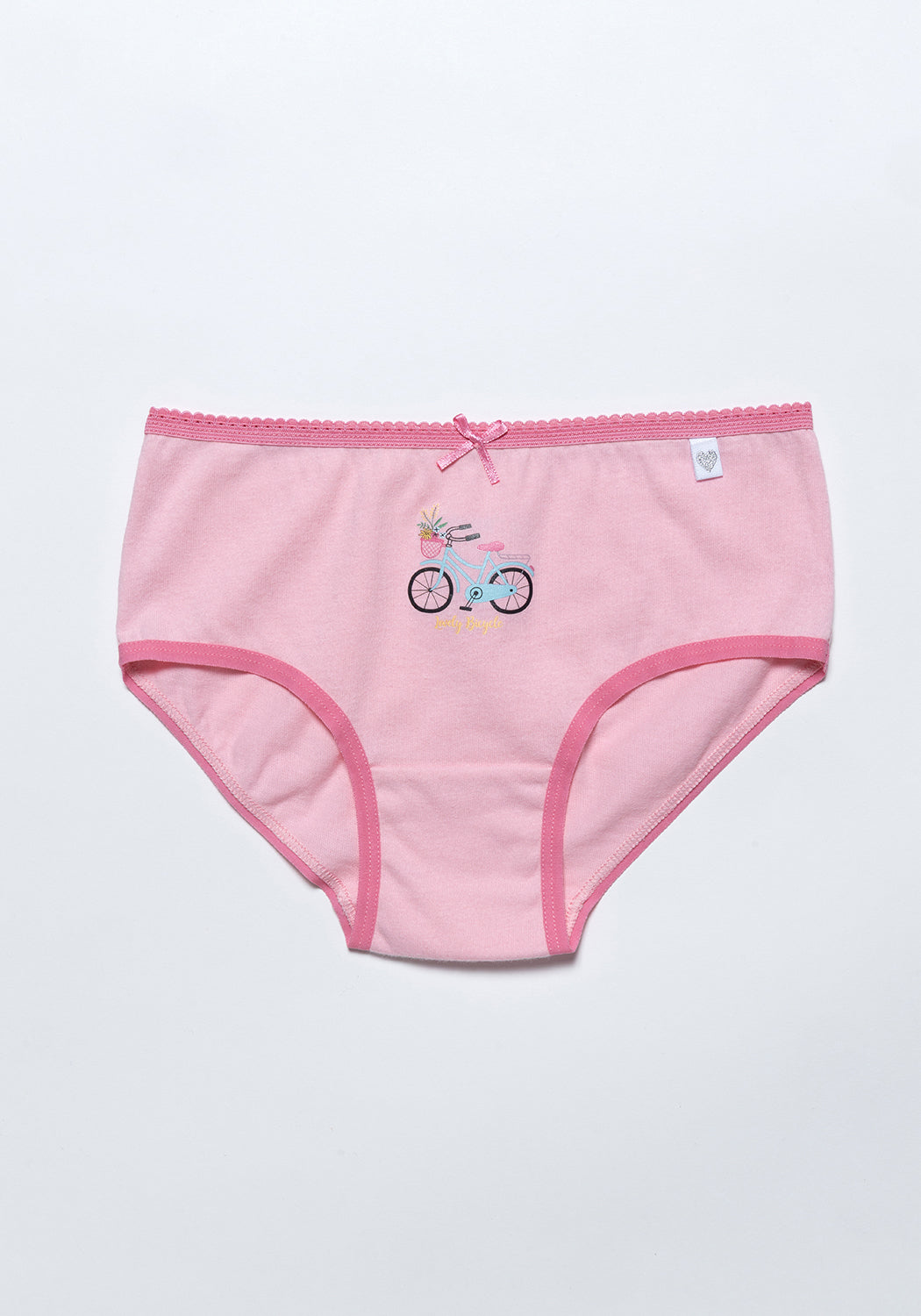 PACK 5 BIKINI DE ALGODÓN ROSADO DE KIDS MUJER