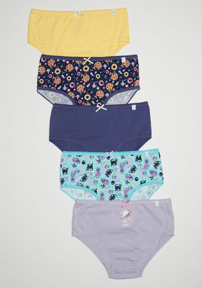 PACK 5 BIKINI ALGODÓN