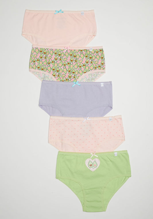 PACK 5 BIKINI ALGODÓN