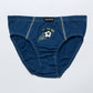 PACK 5 SLIP MIDI DE ALGODÓN AZUL DE TEENS HOMBRE