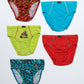 PACK 5 SLIP MIDI DE ALGODÓN ROJO DE KIDS HOMBRE