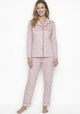PIJAMA ALGODON LOS SIMPSONS ESTAMPADO ROSADO MUJER