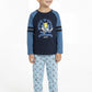 PIJAMA ALGODON SIMPSONS AZUL KIDS HOMBRE
