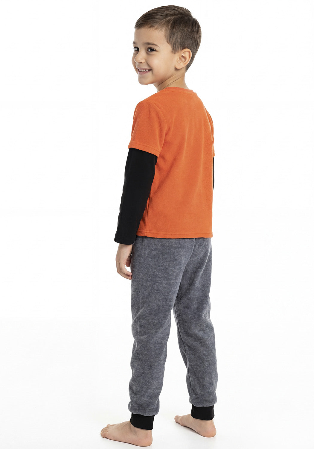 PIJAMA POLAR SIMPSONS ROJO KIDS HOMBRE
