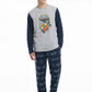 PIJAMA POLAR SIMPSONS AZUL TEENS HOMBRE