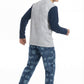 PIJAMA POLAR SIMPSONS AZUL TEENS HOMBRE