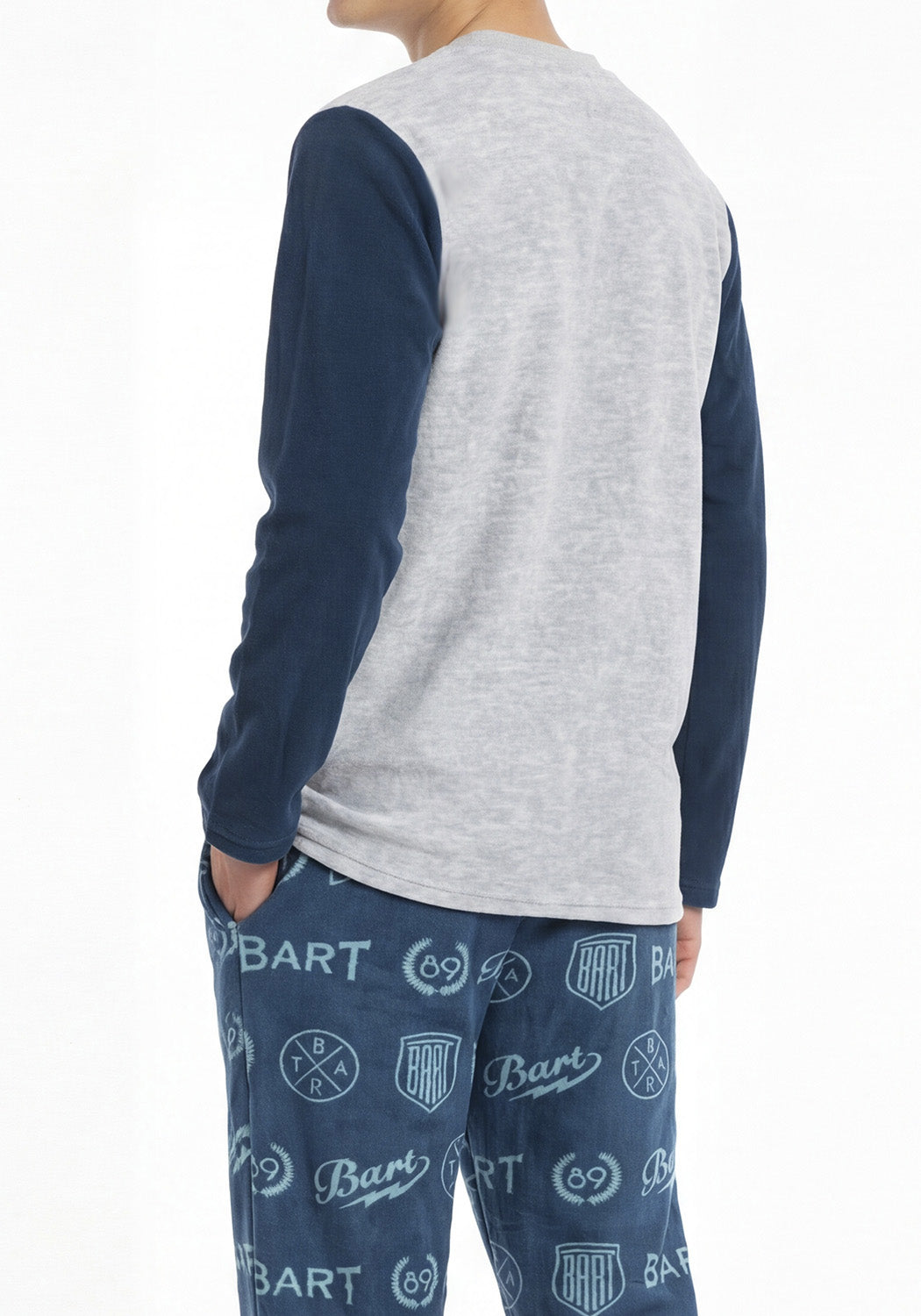 PIJAMA POLAR SIMPSONS AZUL TEENS HOMBRE
