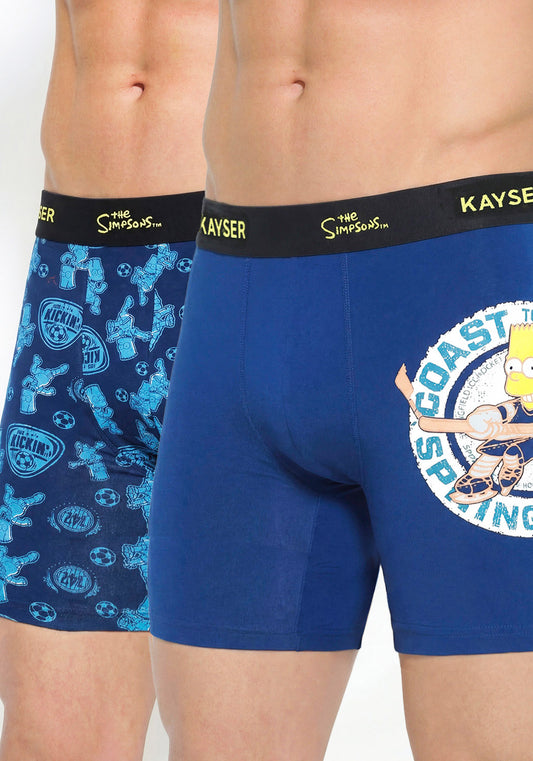 BIPACK BOXER LARGO ALGODON