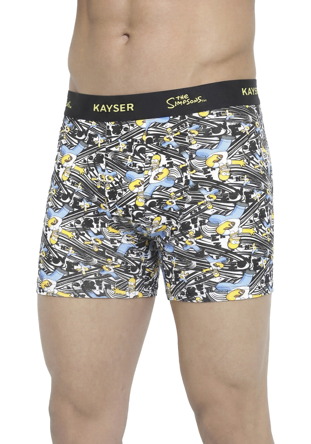 BIPACK BOXER LARGO ALGODON AMARILLO SIMPSONS HOMBRE