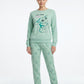 PIJAMA ALGODON STAR WARS VERDE MUJER