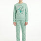 PIJAMA ALGODON STAR WARS VERDE TEENS MUJER