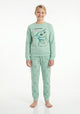 PIJAMA ALGODON STAR WARS VERDE TEENS MUJER