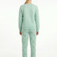 PIJAMA ALGODON STAR WARS VERDE TEENS MUJER