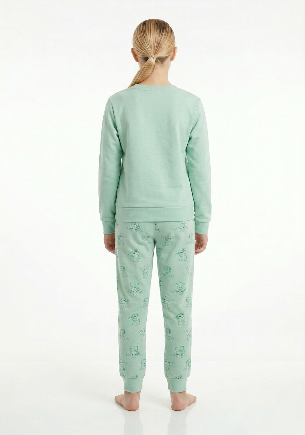 PIJAMA ALGODON STAR WARS VERDE TEENS MUJER