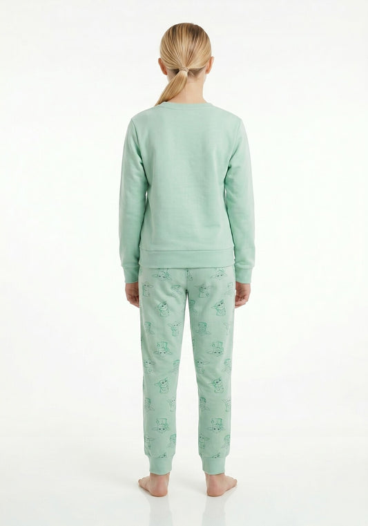 PIJAMA ALGODON STAR WARS VERDE TEENS MUJER