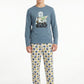 PIJAMA ALGODON STAR WARS AZUL TEENS HOMBRE