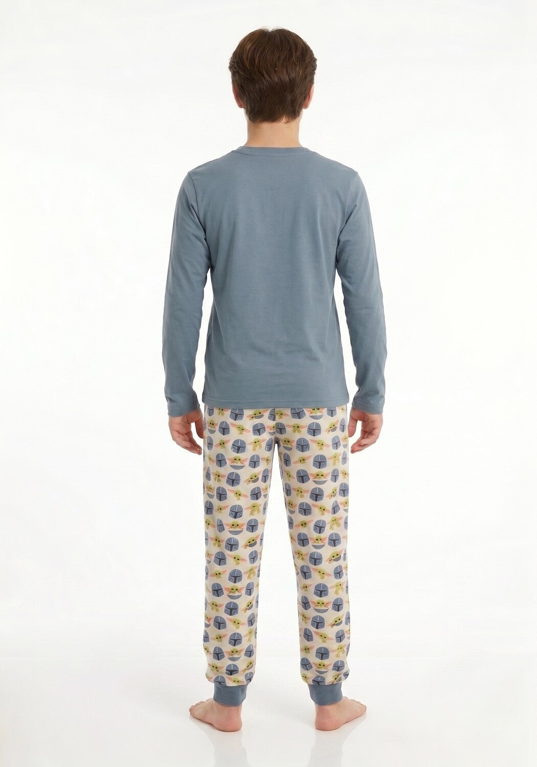 PIJAMA ALGODON STAR WARS AZUL TEENS HOMBRE