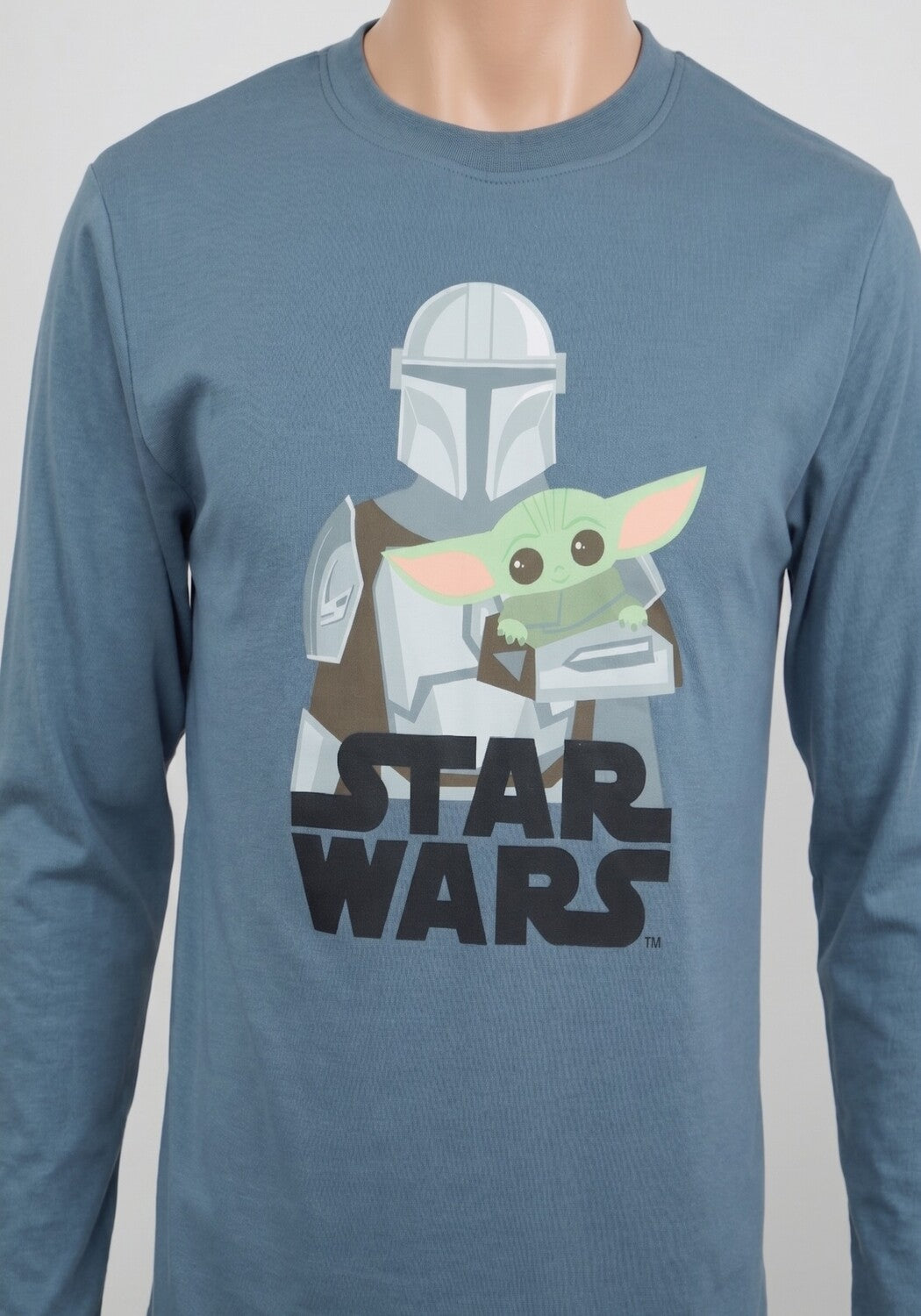 PIJAMA ALGODON STAR WARS AZUL TEENS HOMBRE
