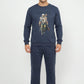 PIJAMA ALGODON STAR WARS NEGRO HOMBRE