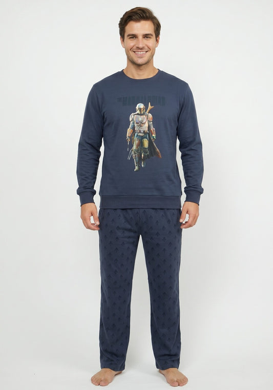 PIJAMA ALGODON STAR WARS NEGRO HOMBRE