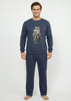 PIJAMA ALGODON STAR WARS NEGRO HOMBRE