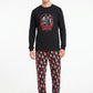 PIJAMA ALGODON STAR WARS GRIS HOMBRE