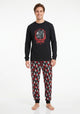PIJAMA ALGODON STAR WARS GRIS HOMBRE