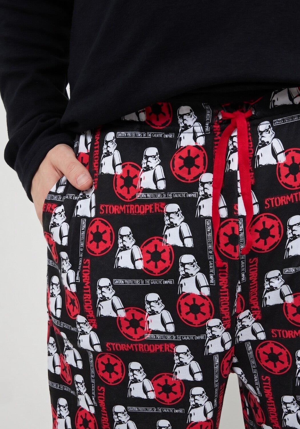PIJAMA ALGODON STAR WARS GRIS HOMBRE