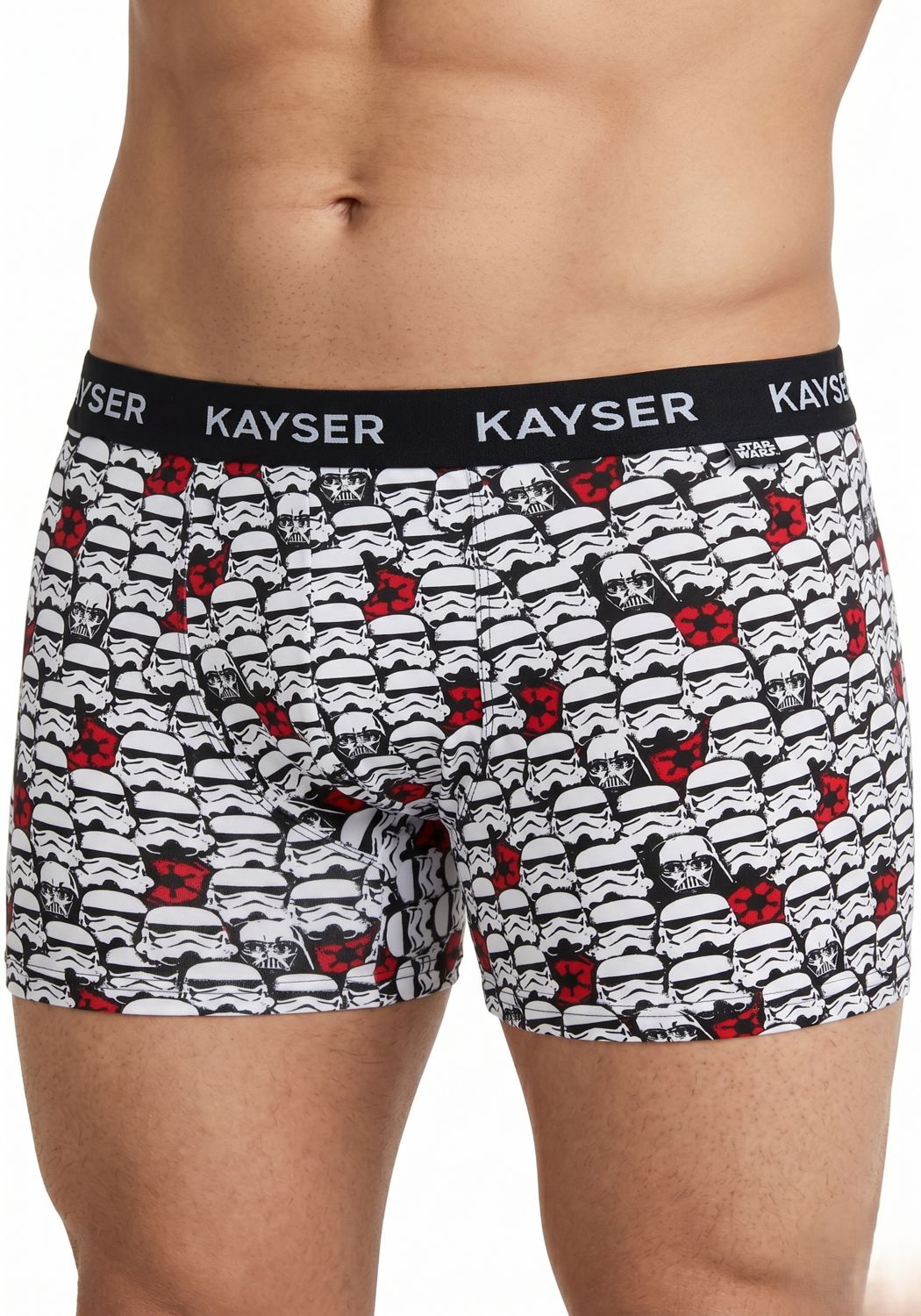 BIPACK BOXER LARGO ALGODON ROJO STAR WARS HOMBRE