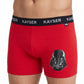 BIPACK BOXER LARGO ALGODON ROJO STAR WARS HOMBRE