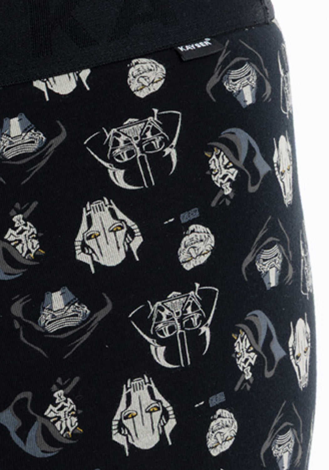 BIPACK BÓXER LARGO DE ALGODÓN STAR WARS NEGRO DE HOMBRE