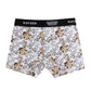 TRIPACK BOXER LARGO ALGODON CAFÉ WARNER TEENS HOMBRE