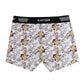 TRIPACK BOXER LARGO ALGODON CAFÉ WARNER TEENS HOMBRE
