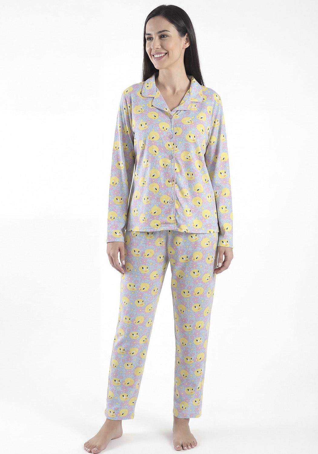 PIJAMA TELA PIEL DURAZNO