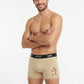 BIPACK BOXER LARGO ALGODON CAFÉ WARNER HOMBRE