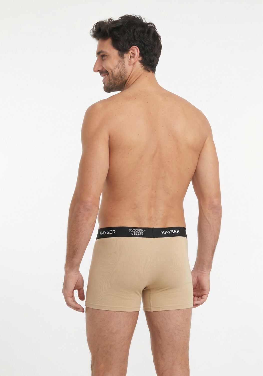 BIPACK BOXER LARGO ALGODON CAFÉ WARNER HOMBRE