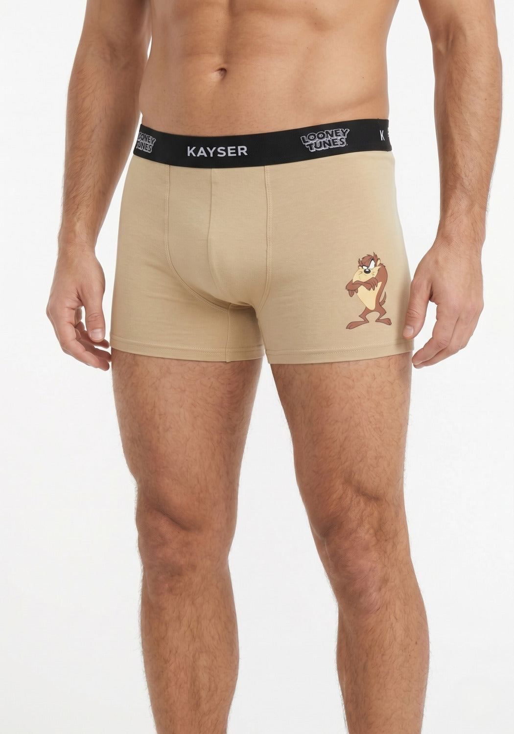 BIPACK BOXER LARGO ALGODON CAFÉ WARNER HOMBRE