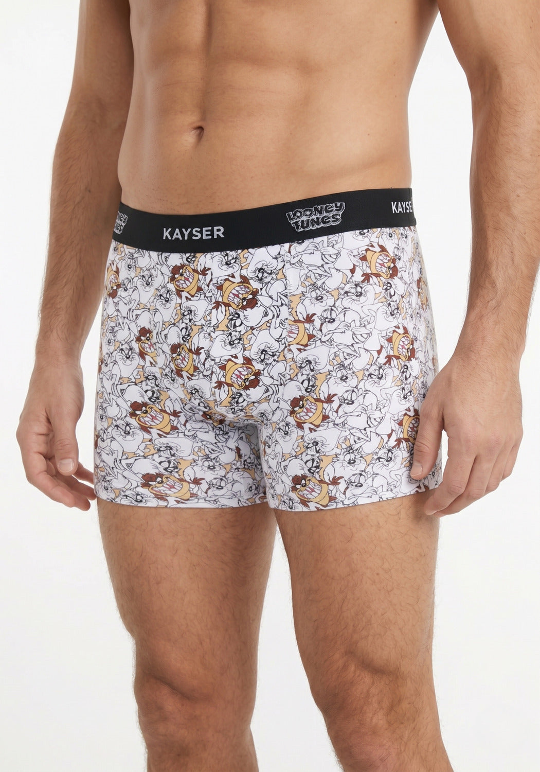 BIPACK BOXER LARGO ALGODON CAFÉ WARNER HOMBRE