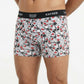 BIPACK BOXER LARGO ALGODON ROJO WARNER HOMBRE