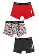 TRIPACK BOXER LARGO ALGODON ROJO WARNER TEENS HOMBRE
