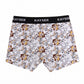 TRIPACK BOXER LARGO ALGODON ROJO KIDS HOMBRE