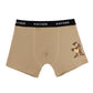 TRIPACK BOXER LARGO ALGODON ROJO KIDS HOMBRE