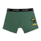 TRIPACK BOXER LARGO ALGODON ROJO KIDS HOMBRE