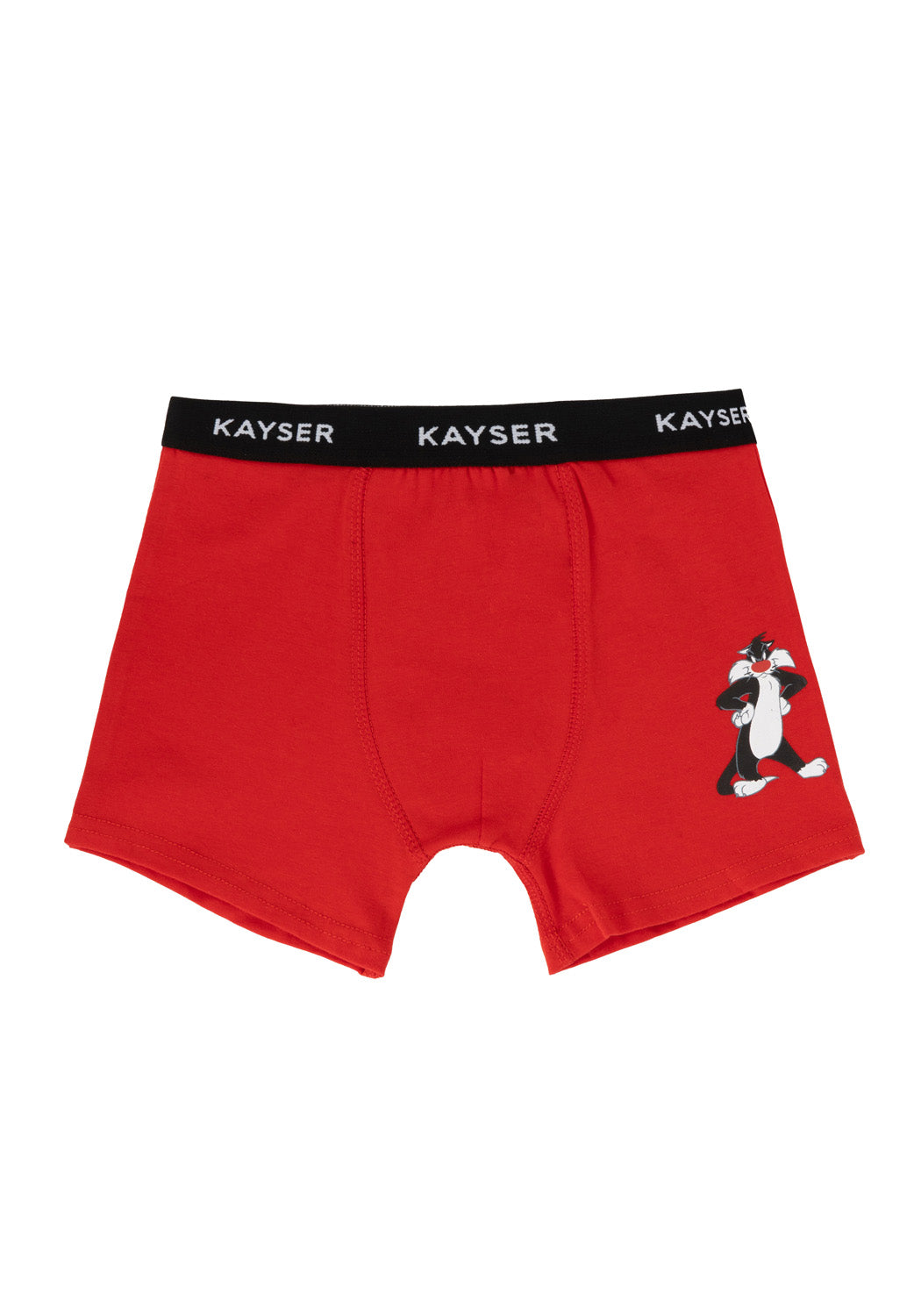 TRIPACK BOXER LARGO ALGODON ROJO KIDS HOMBRE