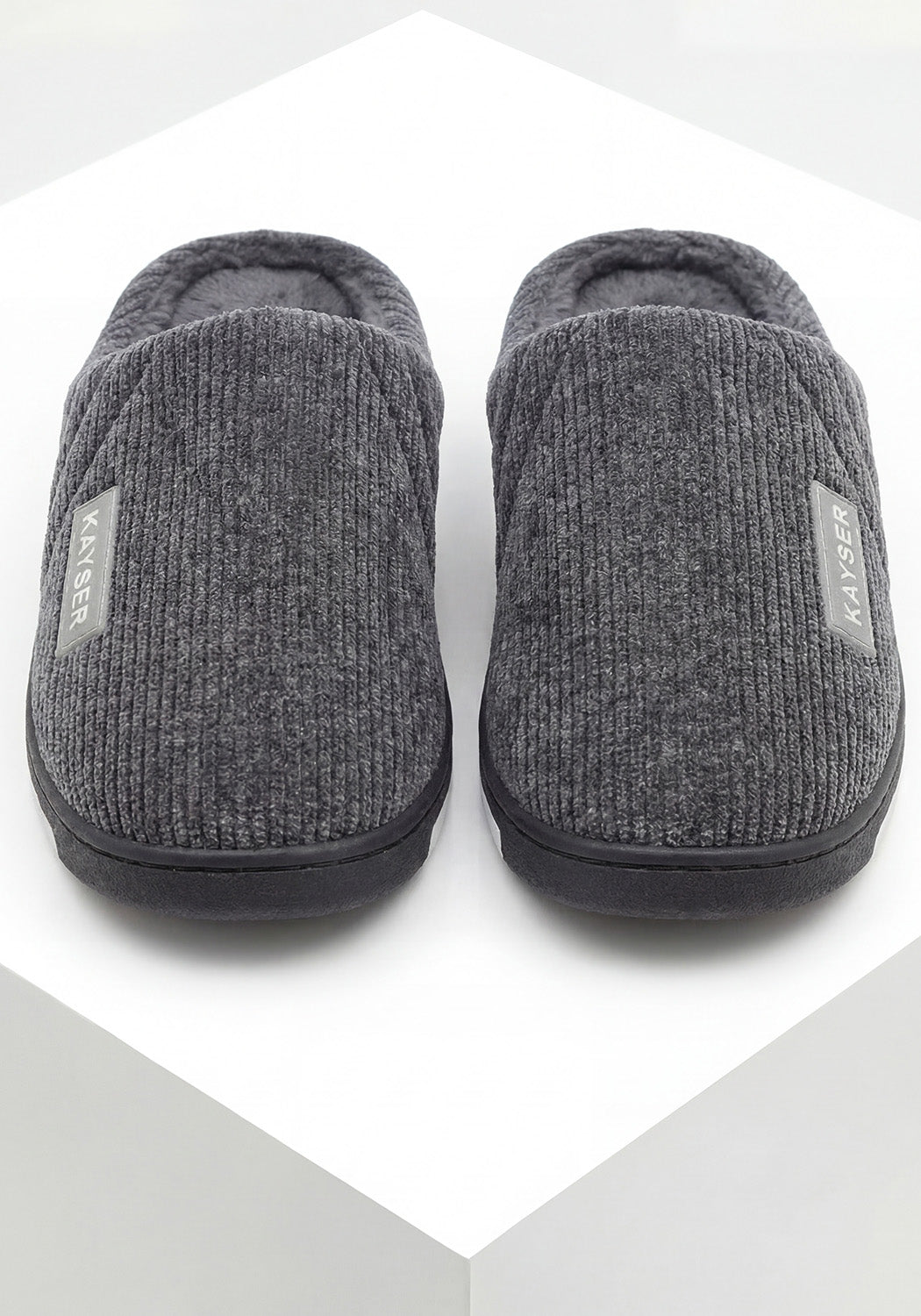 PANTUFLA GRIS DE HOMBRE
